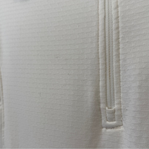 Columbia Women’s Quarter Zip White Sweater Medium - Picture 5 of 9